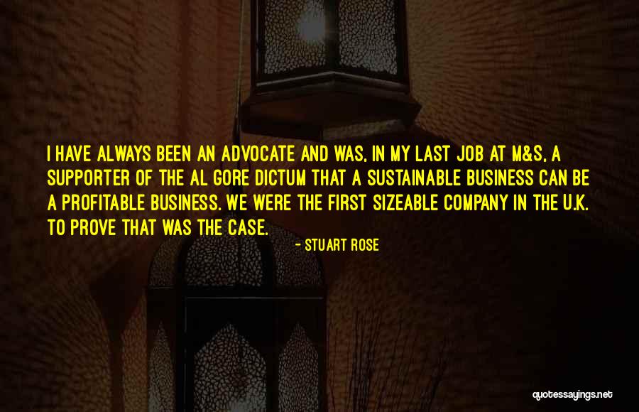 Baroness Scotland Quotes By Stuart Rose Baroness Scotland Quotes By Stuart Rose