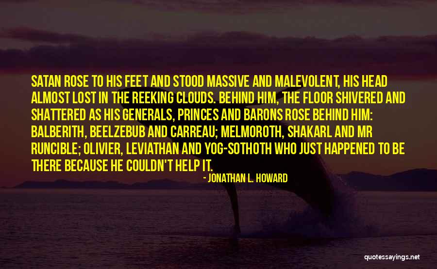 Barons Quotes By Jonathan L. Howard Barons Quotes By Jonathan L. Howard