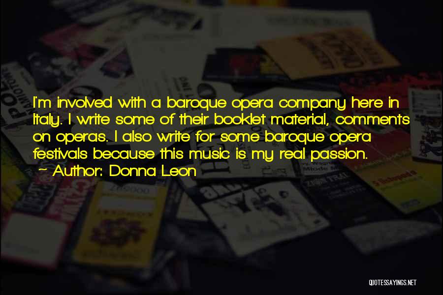 Baroque Music Quotes By Donna Leon