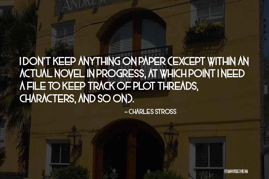 Barquinho De Controle Quotes By Charles Stross Barquinho De Controle Quotes By Charles Stross
