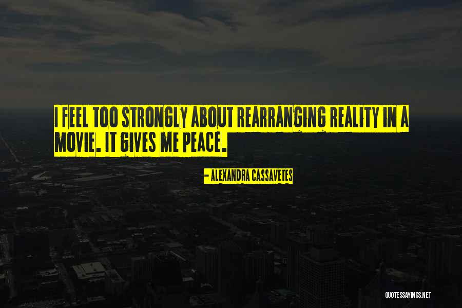 Barrage Synonym Quotes By Alexandra Cassavetes