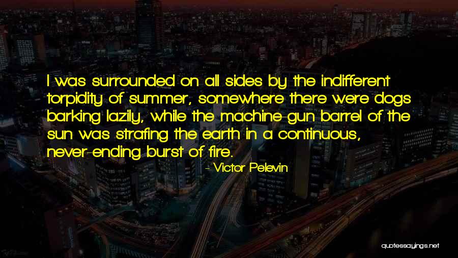 Barrel Of A Gun Quotes By Victor Pelevin