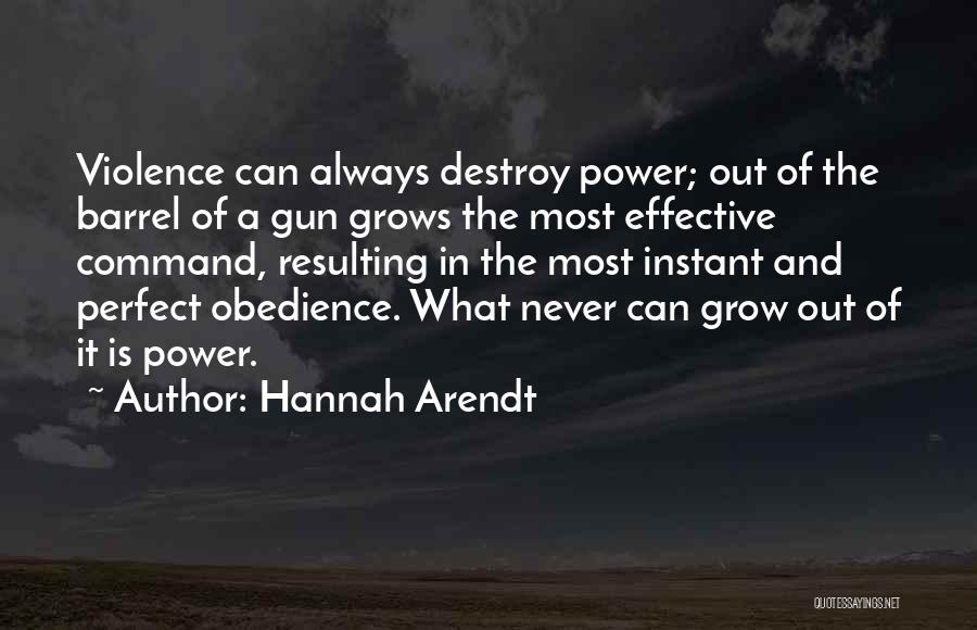 Barrel Quotes By Hannah Arendt