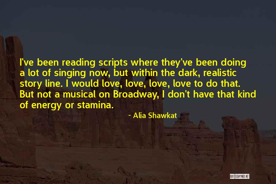 Barrelling Of Chest Quotes By Alia Shawkat Barrelling Of Chest Quotes By Alia Shawkat