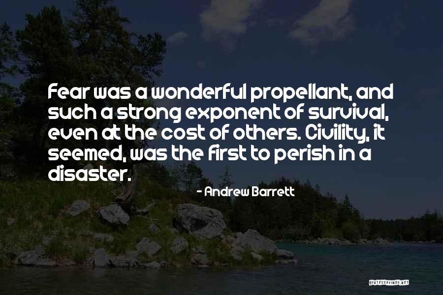 Barrett Quotes By Andrew Barrett