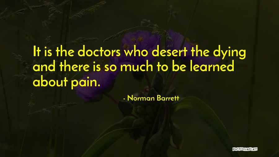 Barrett Quotes By Norman Barrett