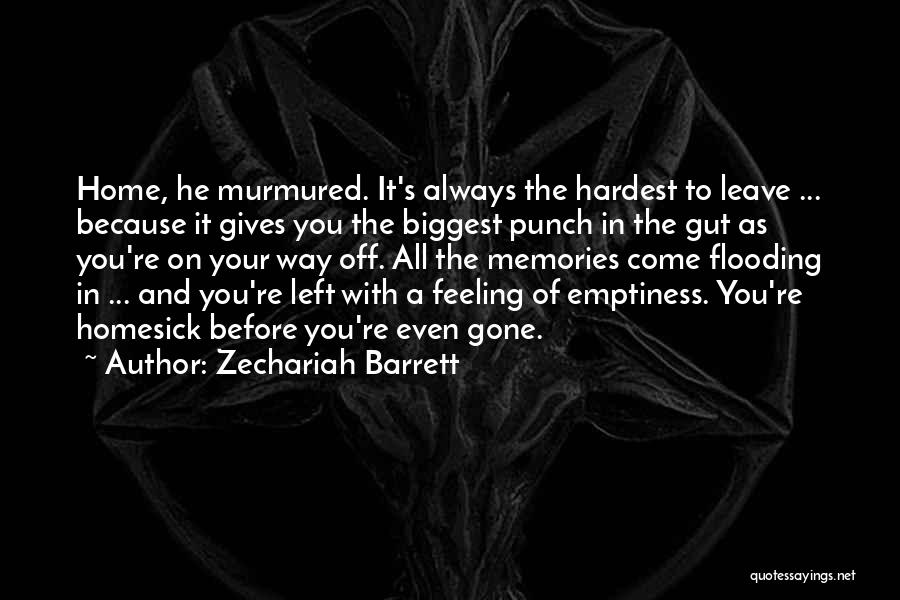 Barrett's Quotes By Zechariah Barrett