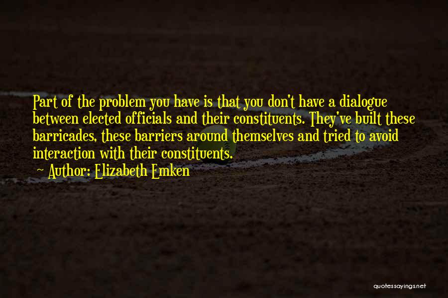 Barricades Quotes By Elizabeth Emken