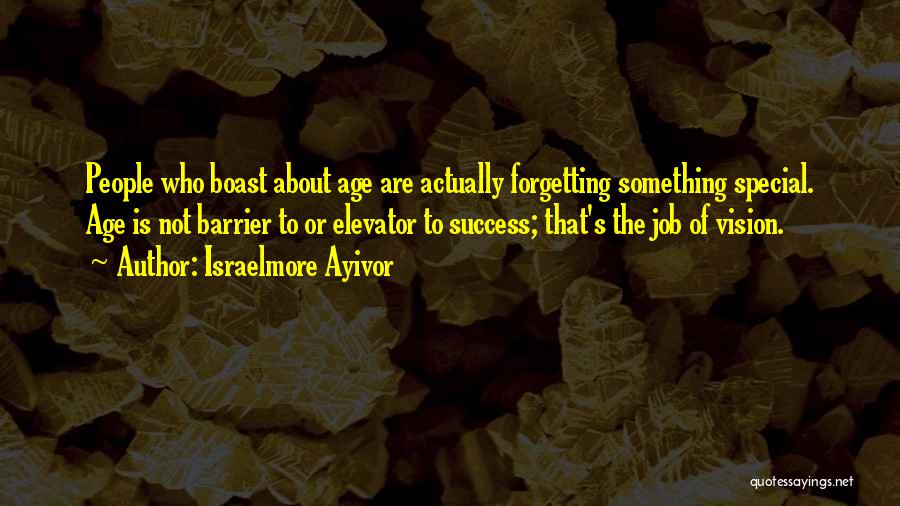 Barrier To Success Quotes By Israelmore Ayivor