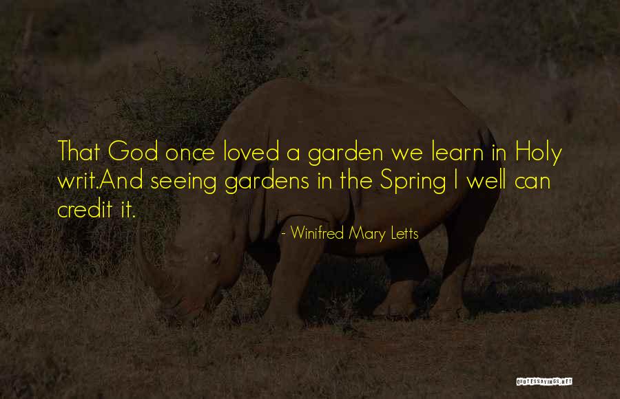 Barrionuevo Marcelo Quotes By Winifred Mary Letts Barrionuevo Marcelo Quotes By Winifred Mary Letts