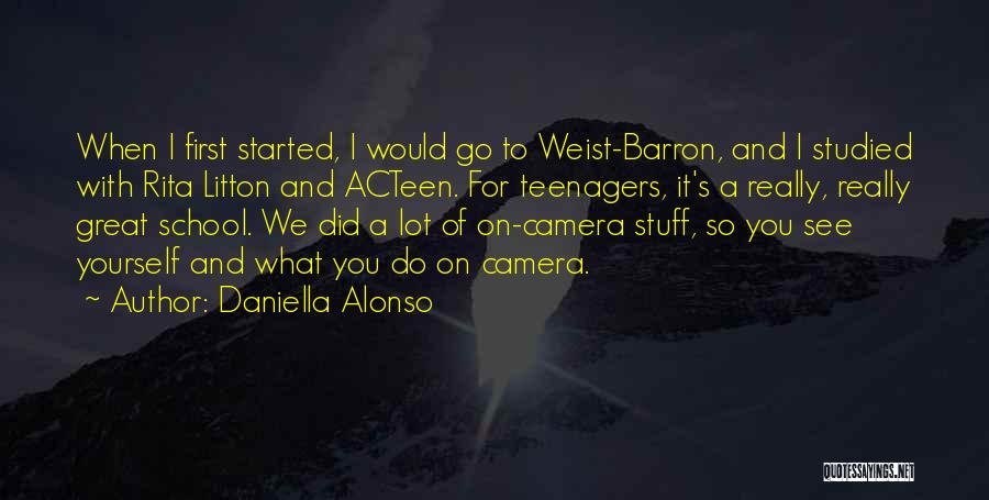 Barron's Quotes By Daniella Alonso