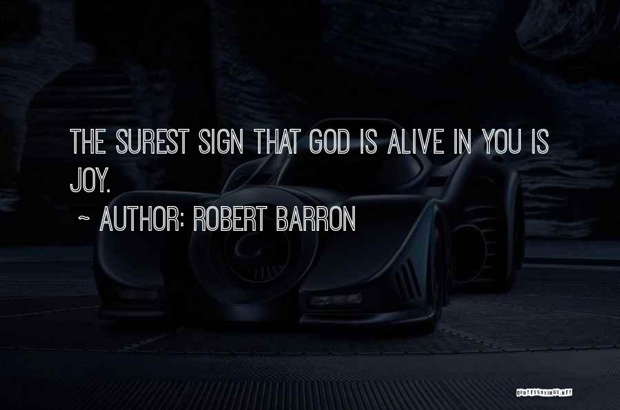 Barron's Quotes By Robert Barron