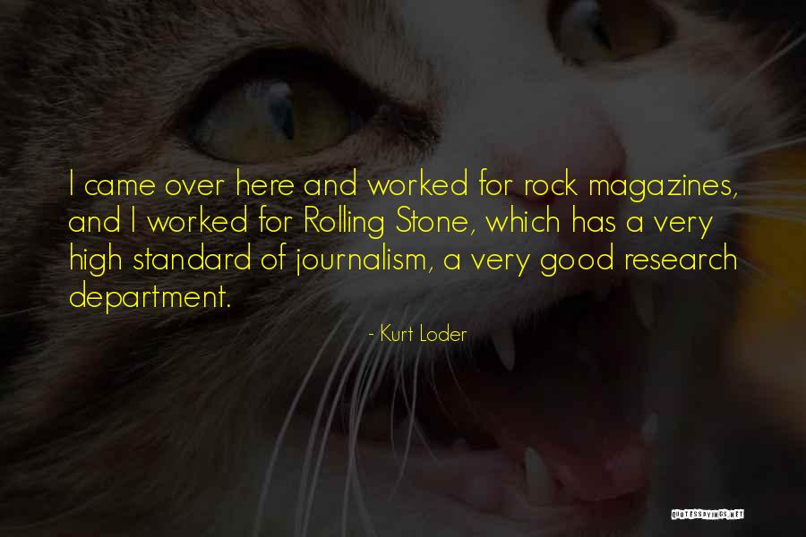 Barros Maricopa Quotes By Kurt Loder Barros Maricopa Quotes By Kurt Loder