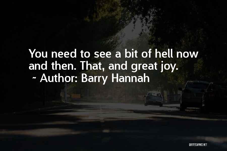 Barry Hannah Quotes 1680424