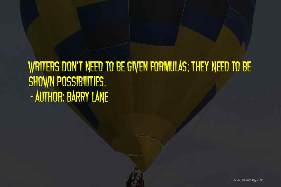 Barry Lane Quotes 1695096