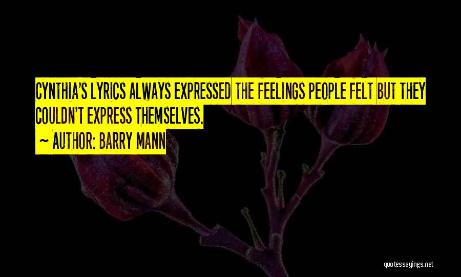Barry Mann Quotes 1929565