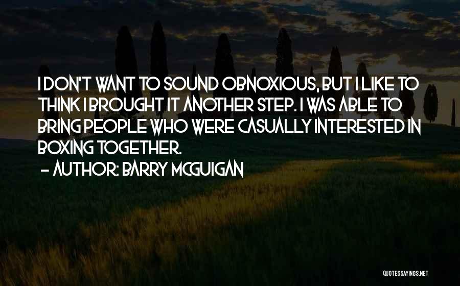Barry McGuigan Quotes 1530075