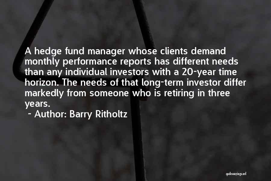 Barry Ritholtz Quotes 124435