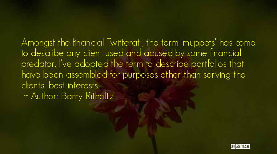 Barry Ritholtz Quotes 2041032