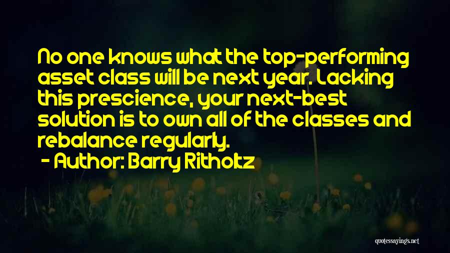 Barry Ritholtz Quotes 266702