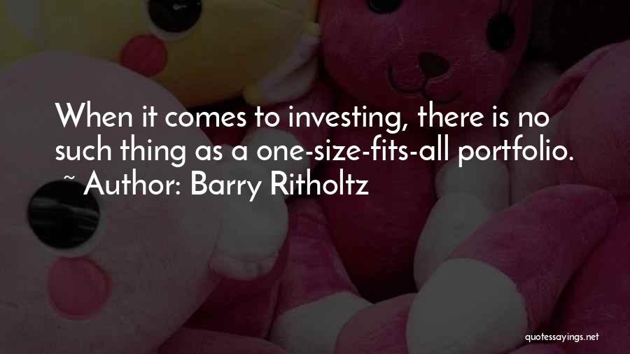 Barry Ritholtz Quotes 272287