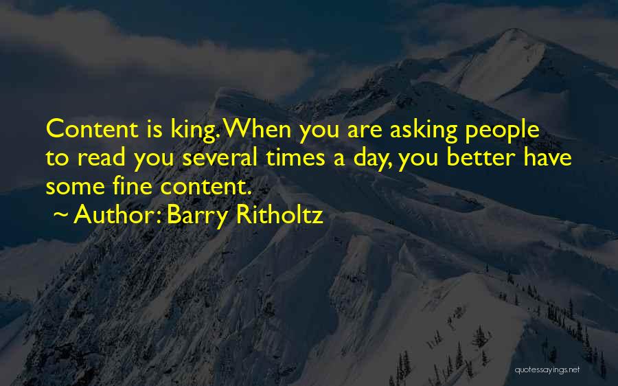 Barry Ritholtz Quotes 321480
