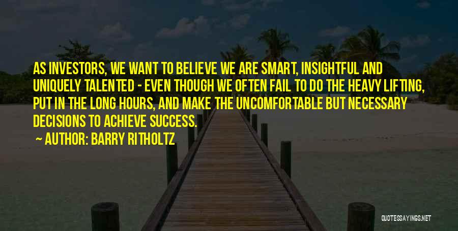 Barry Ritholtz Quotes 634562