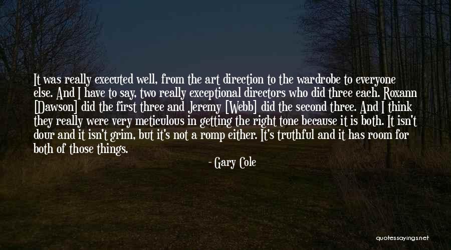 Barry Salzberg Quotes By Gary Cole Barry Salzberg Quotes By Gary Cole