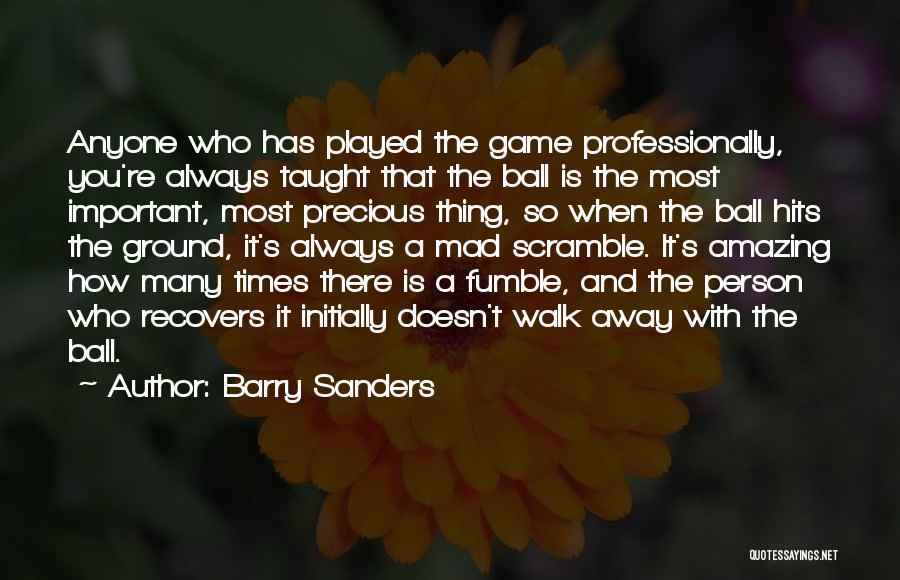 Barry Sanders Quotes 1520283