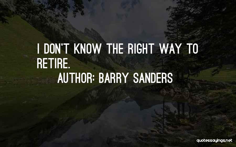 Barry Sanders Quotes 1954369