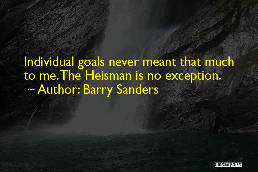 Barry Sanders Quotes 288190