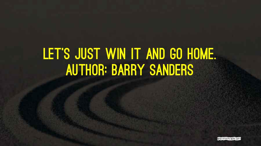 Barry Sanders Quotes 352444