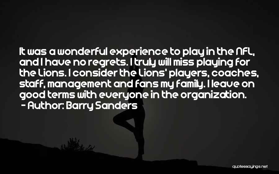 Barry Sanders Quotes 747881