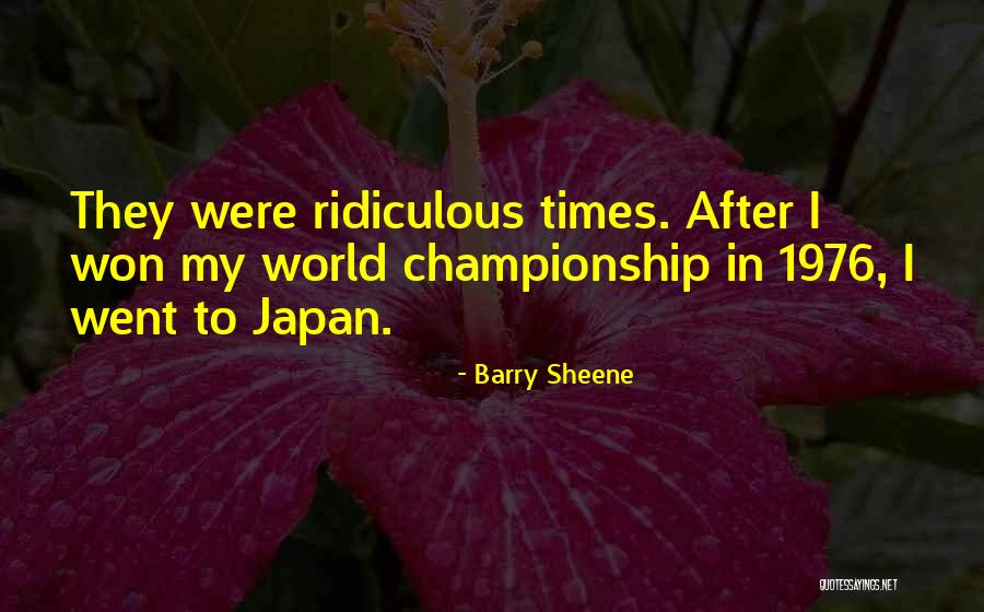 Barry Sheene Quotes 1913415