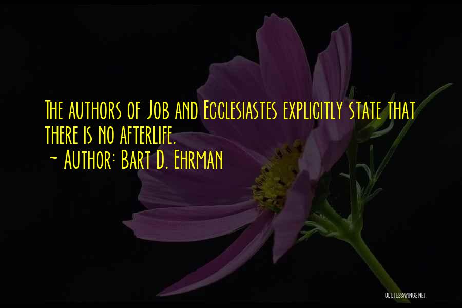 Bart Ehrman Quotes By Bart D. Ehrman