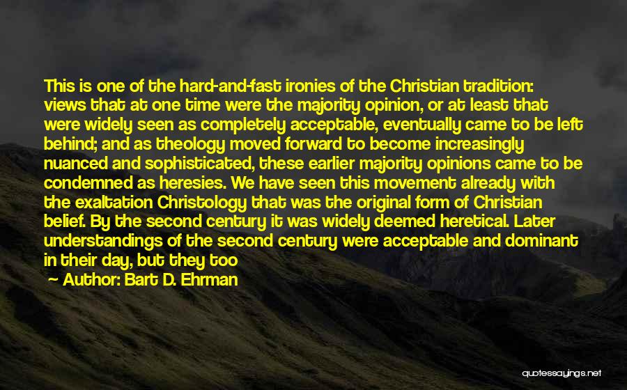 Bart Ehrman Quotes By Bart D. Ehrman