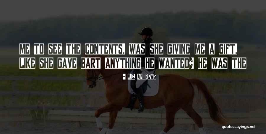 Bart Quotes By V.C. Andrews Bart Quotes By V.C. Andrews