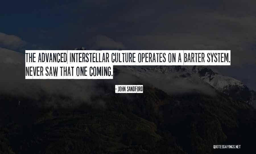 Barter Best Quotes By John Sandford Barter Best Quotes By John Sandford