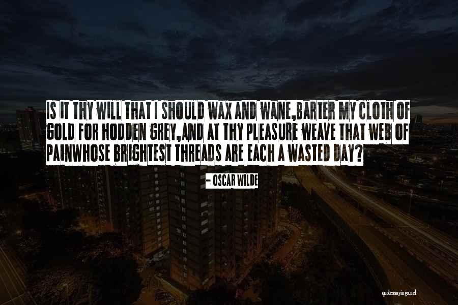 Barter Best Quotes By Oscar Wilde Barter Best Quotes By Oscar Wilde