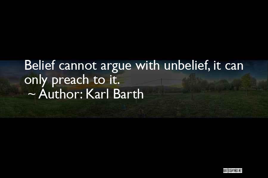 Barth Quotes By Karl Barth