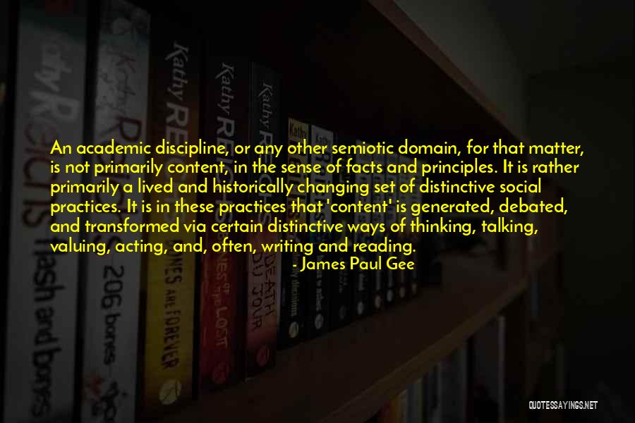 Bartky Group Quotes By James Paul Gee Bartky Group Quotes By James Paul Gee