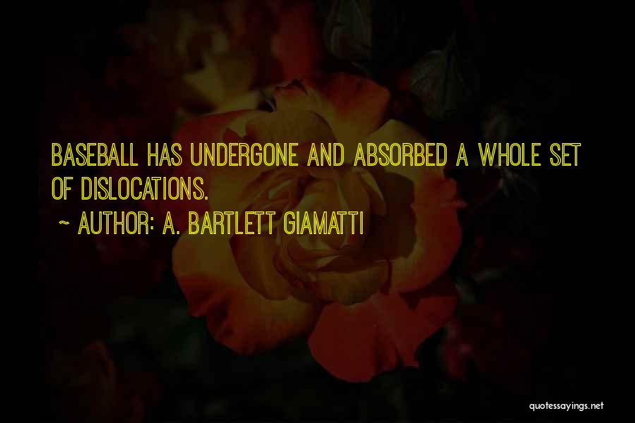 Bartlett Giamatti Baseball Quotes By A. Bartlett Giamatti