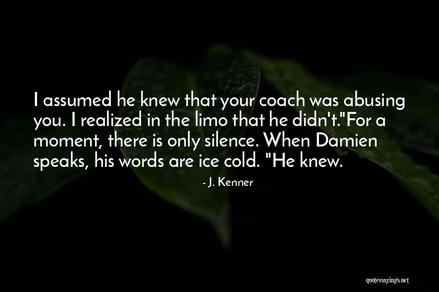 Bartolacci Quotes By J. Kenner Bartolacci Quotes By J. Kenner