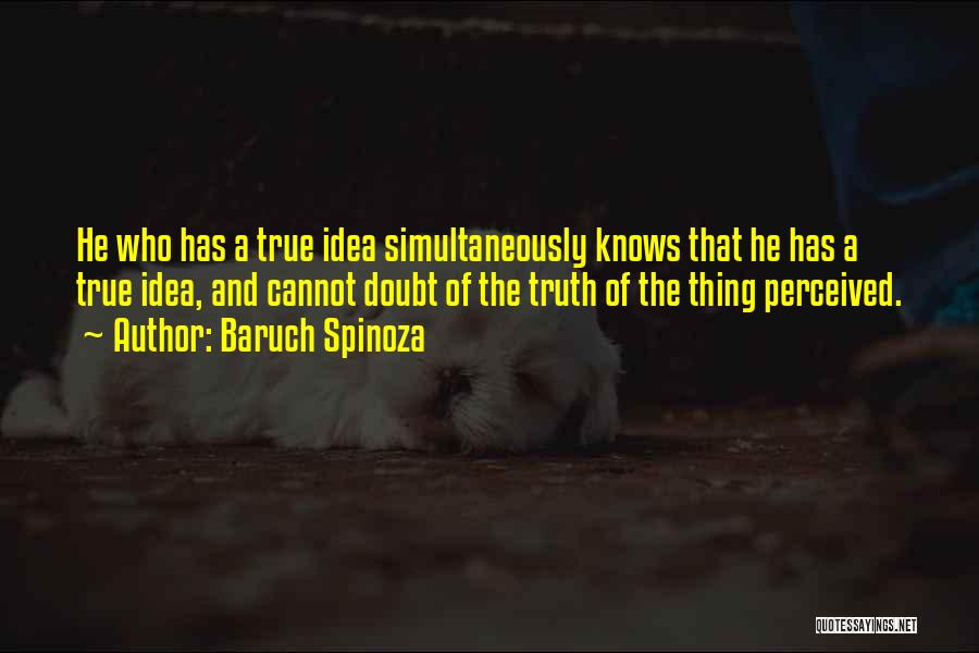 Baruch Spinoza Philosophy Quotes By Baruch Spinoza