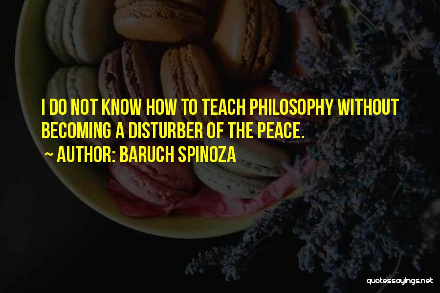 Baruch Spinoza Quotes 191543