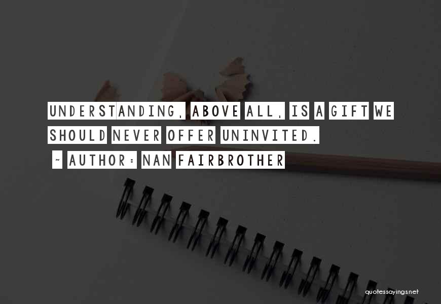 Barunka Canoe Quotes By Nan Fairbrother Barunka Canoe Quotes By Nan Fairbrother