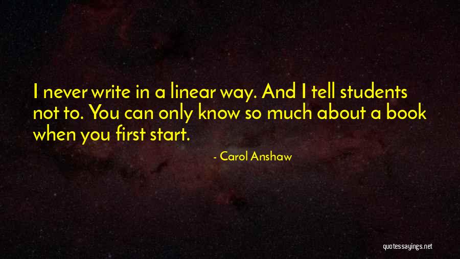 Baryar Food Quotes By Carol Anshaw Baryar Food Quotes By Carol Anshaw