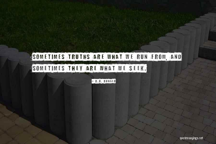 Basalamah Quotes By R.D. Ronald