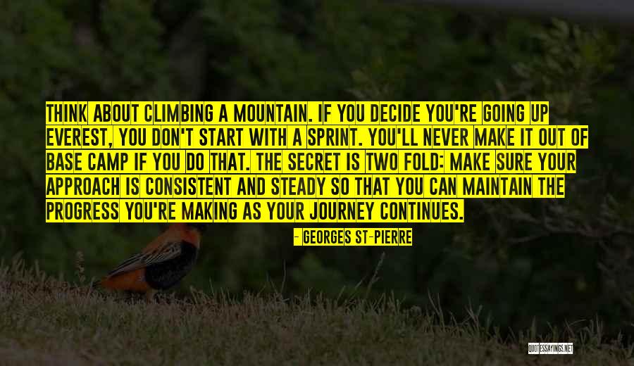 Base Camp Quotes By Georges St-Pierre