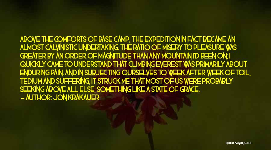 Base Camp Quotes By Jon Krakauer